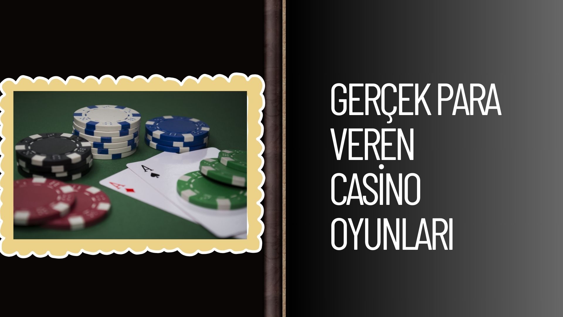 Bonus Veren Gerçek Para Veren Casino Oyunları